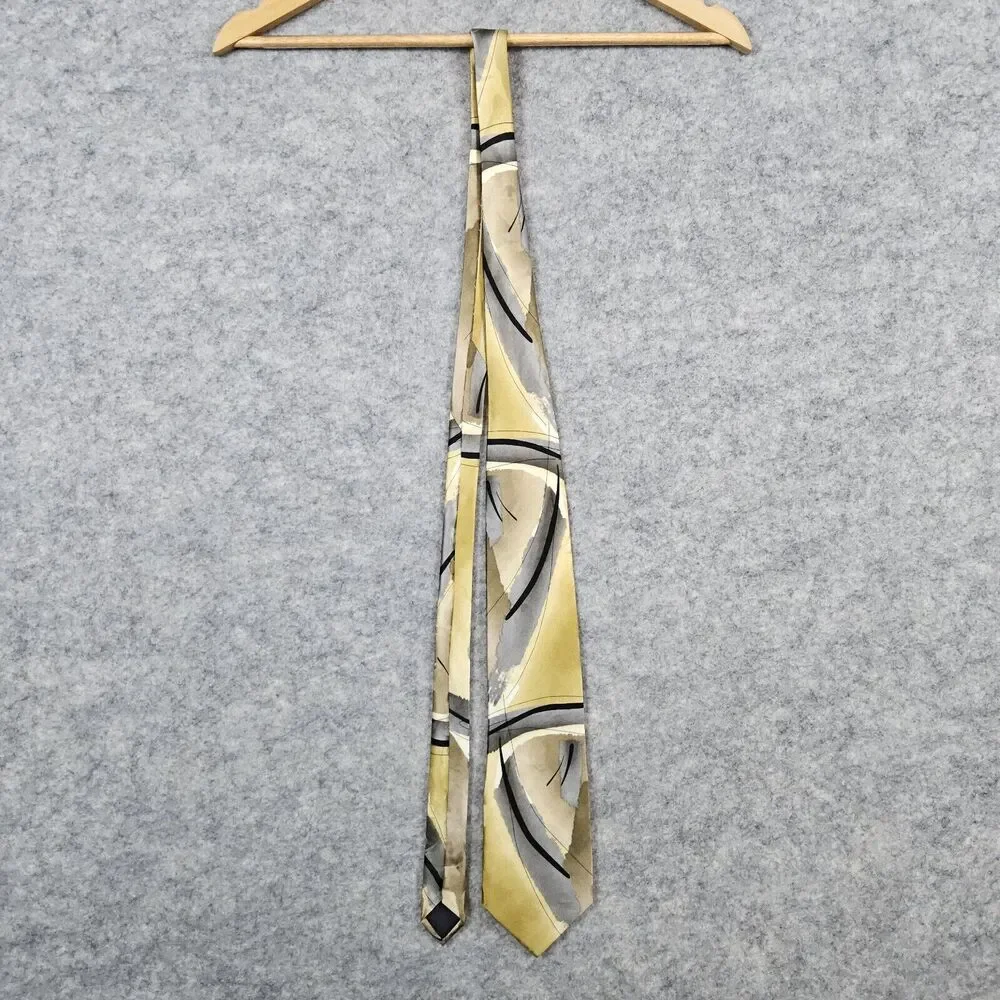 Jerry J. Garcia Necktie Poet Absorbs War Limited Edition Collection 45 100% Silk